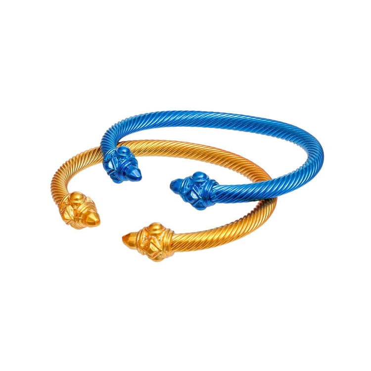 Blue and White/Yellow