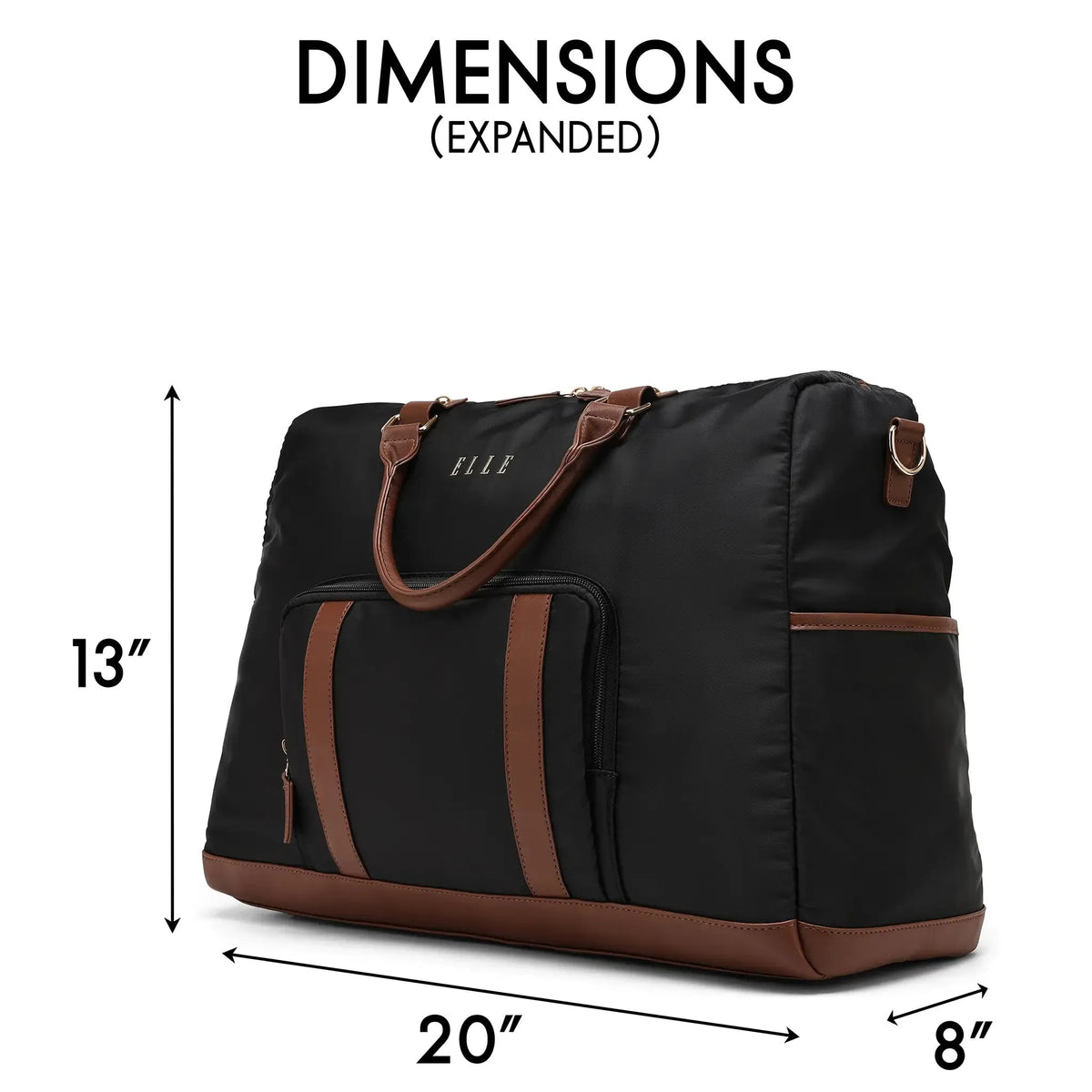 Luxe Journey Expandable 5 Piece Retro Luggage Set