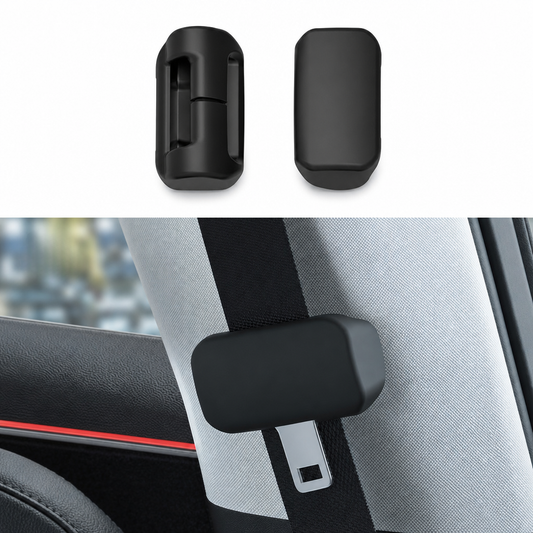 Silence Seat Belt Buckle Cover Set for Model Y Juniper / Model 3 Highland